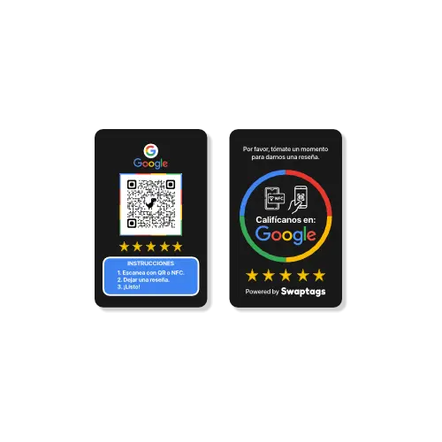 Google reviews NFC Colombia